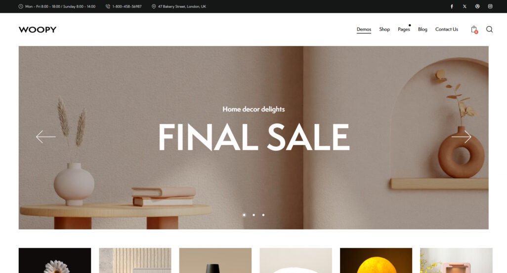 Woopy - Home Decor Store