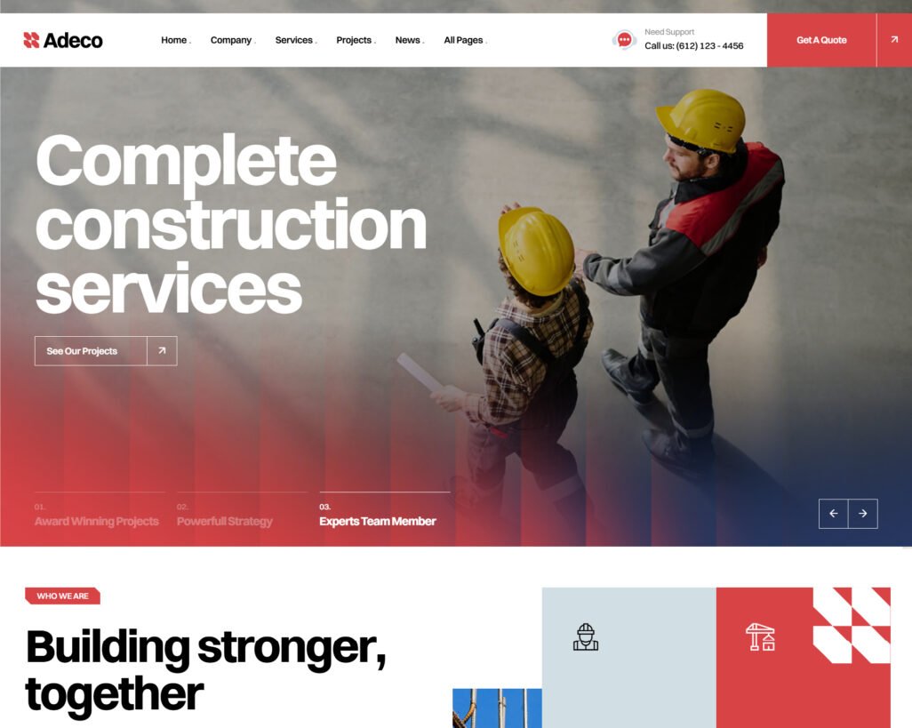 Adeco – Construction