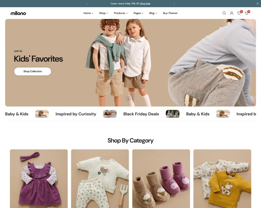 Milano – Baby Outfits Online Store